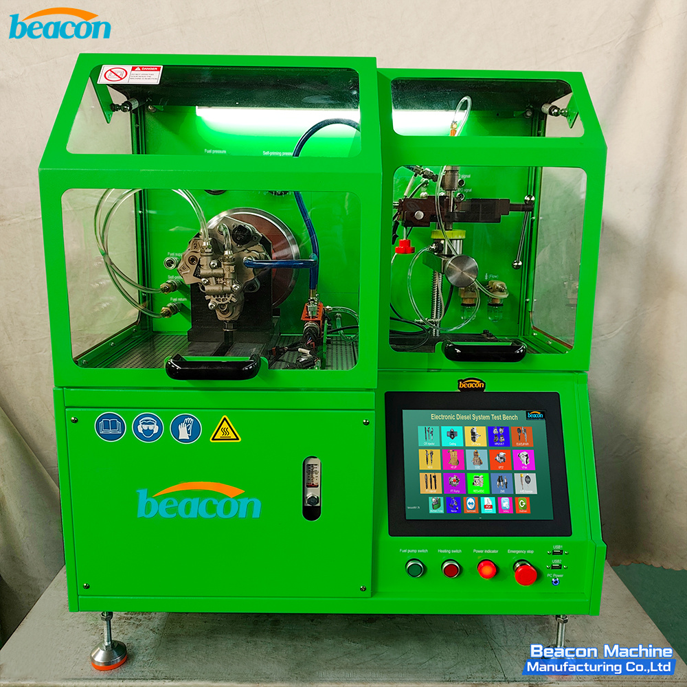 {CR217 Common Rail Diesel Fuel Injector Pump Testing Machine 5.5KW with CP3 Pump}