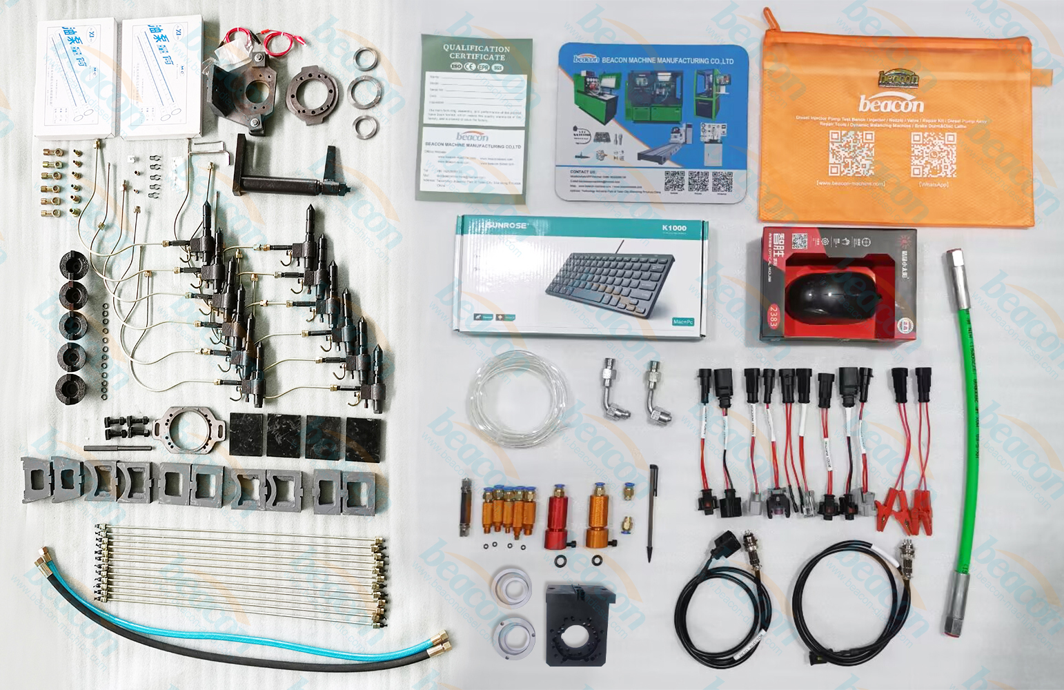 {CRS900S Mechanical Common Rail Fuel Injector Diesel Injection Pump Test Bench}