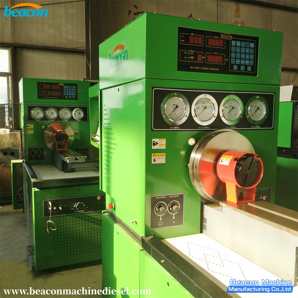 {Mini12psb Mechanical Diesel Fuel Injection Pump Test Bench Calibration Machine}