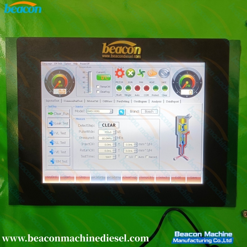 {EPS117 High Pressure Common Rail Diesel Fuel Injector Test Bench}