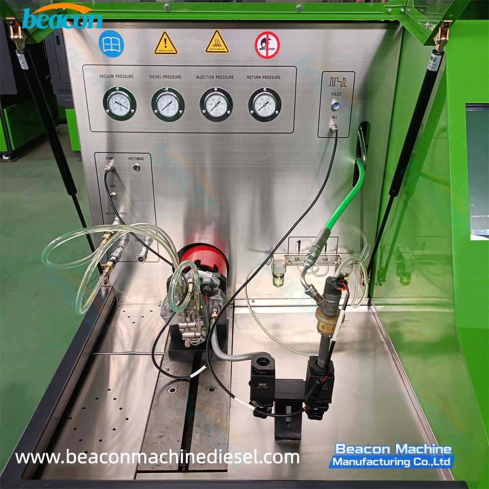 {CR301 Common Rail Diesel Fuel Injection Pump Hp0 Cp1 Cp3 Piezo Injector Test Bench}