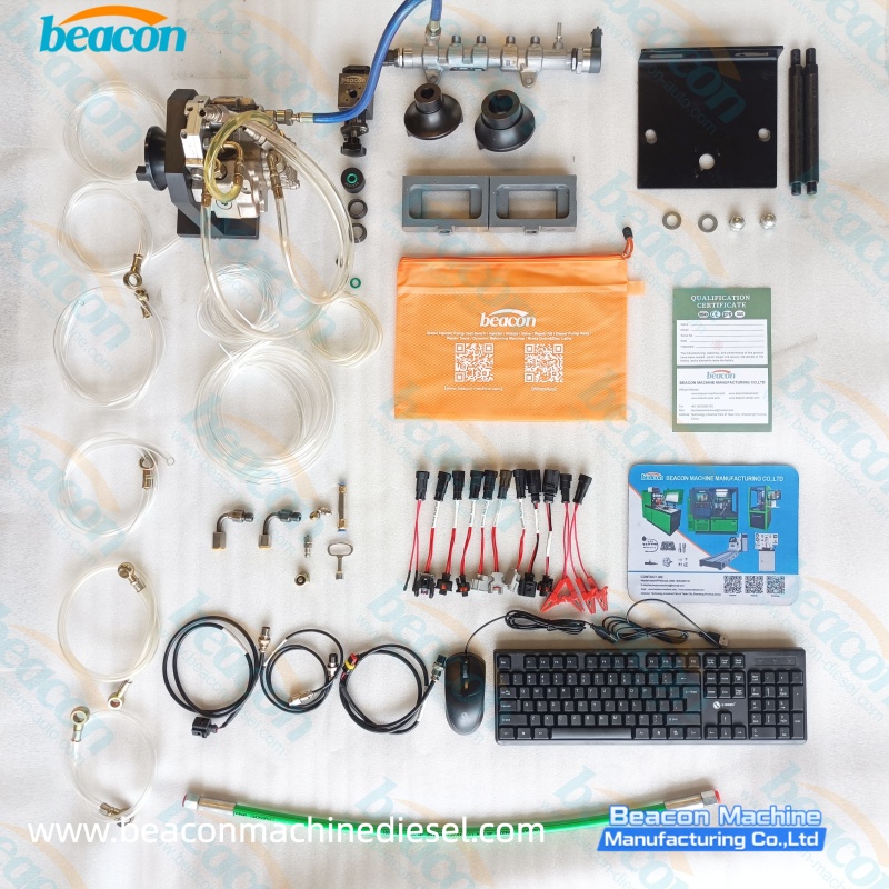 {Cr707 Heui Common Rail Diesel Fuel Injection Pump Test Bench With Eui Eup Cambox}