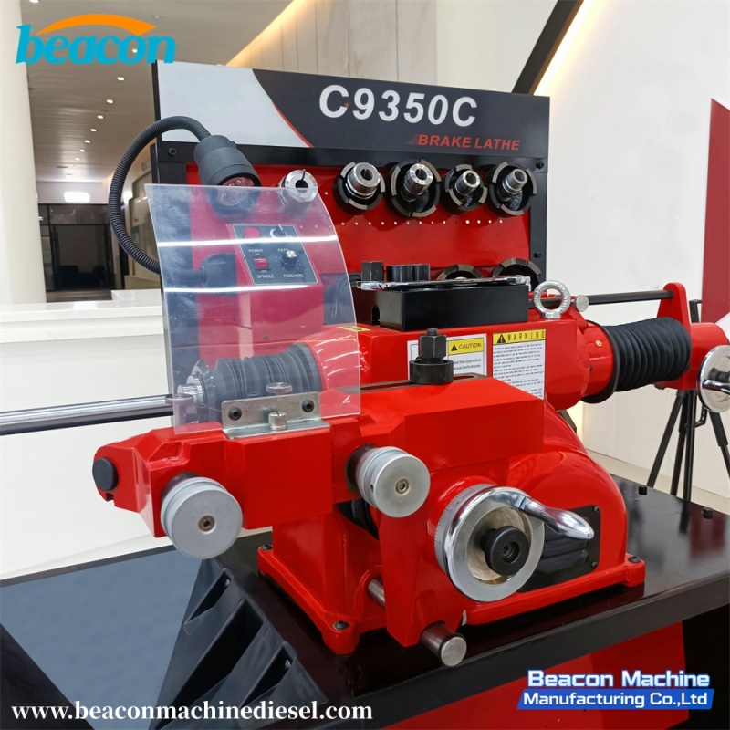 {Brake Lathe Machine C9350C Brake Disc Drum Lathe for Car Repair}