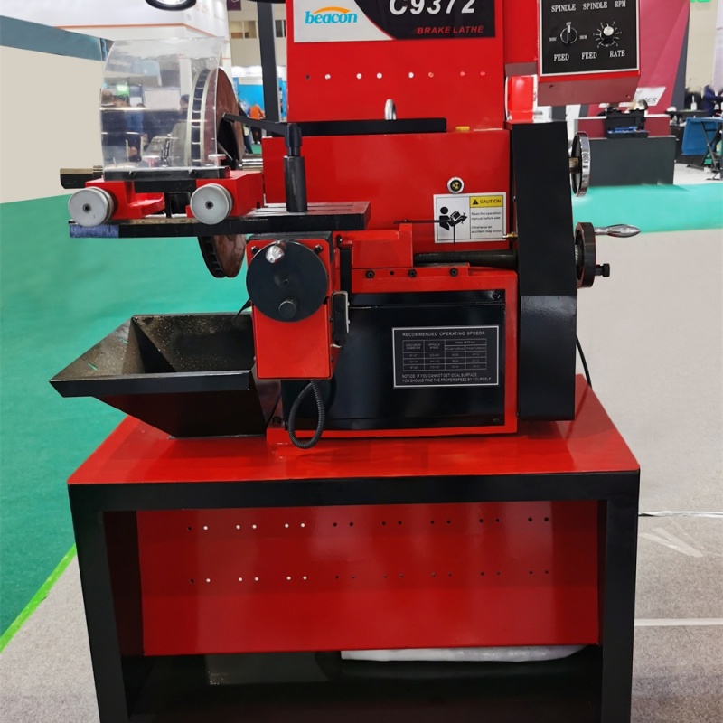 {C9372 Brake Disc and Drum Lathe Machine Auto Maintenance Brake Drum/disc Cutting Lathe Machine for Repair}