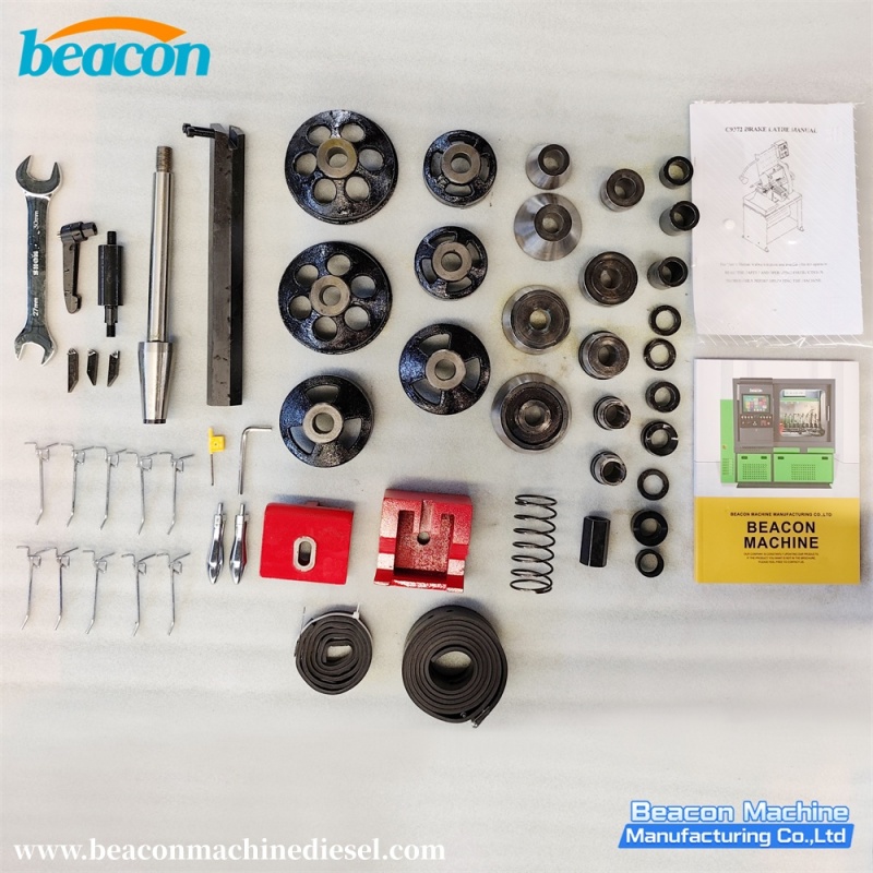 {C9372 Brake Disc and Drum Lathe Machine Auto Maintenance Brake Drum/disc Cutting Lathe Machine for Repair}