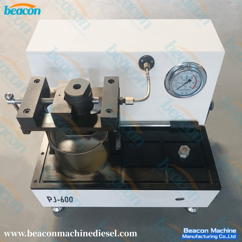{ PJ-600 Manual Injector Testing Stand Nozzle Tester With Atomization Function}