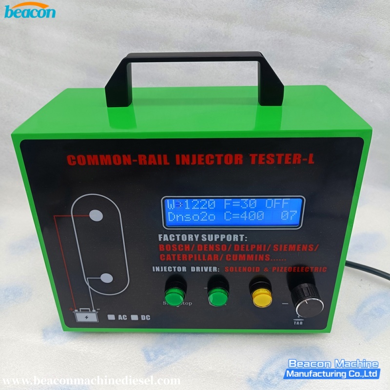 {CR1000-L Common Rail Piezo Injector Pulse Pressure Tester Simulator for Bosch Denso Delphi Siemens Cat}