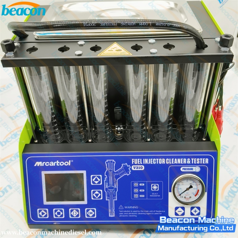 {V310 6-Cylinder GDI Fuel Injector Cleaner and Tester (Large Screen)}