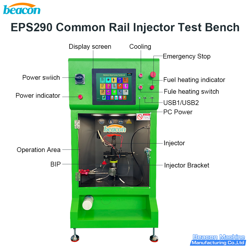 {Banco de calibración de inyectores Common Rail EPS290}