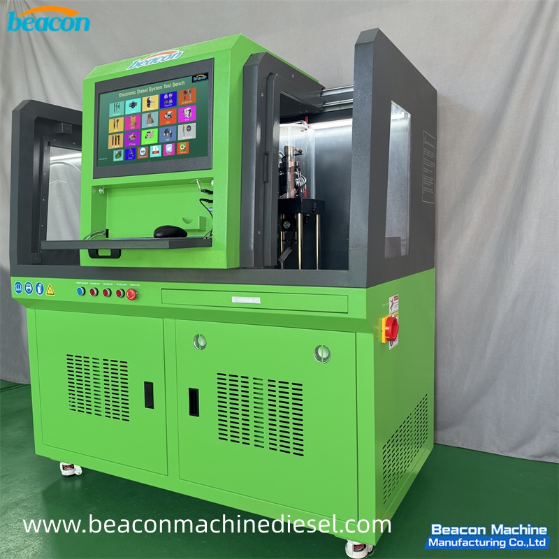 {Banco de pruebas de inyectores Common Rail CR318-PRO HEUI para máquina de calibración de inyección de combustible CAT C7 C9 3126}