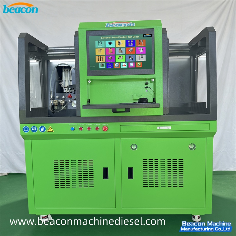 {Banco de pruebas de inyectores Common Rail CR318-PRO HEUI para máquina de calibración de inyección de combustible CAT C7 C9 3126}