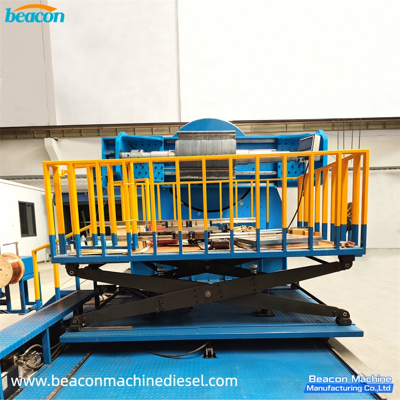 {Máquina bobinadora vertical industrial CNC WD3500 para bobinas de motor / devanado de transformadores}