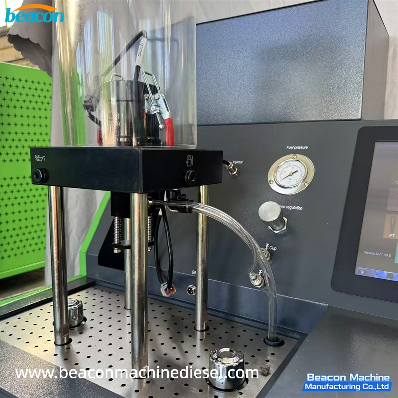 {Banco de pruebas para inyectores HEUI y Common Rail HEUI-FS}