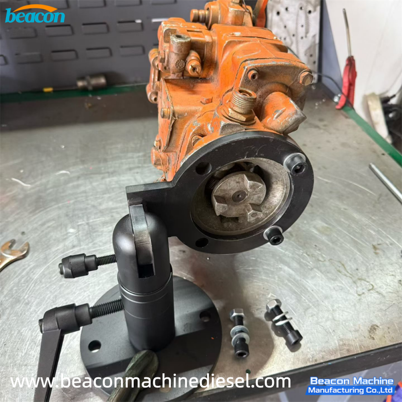 {Soporte de montaje y desmontaje de bomba Cummins PT G2-21}