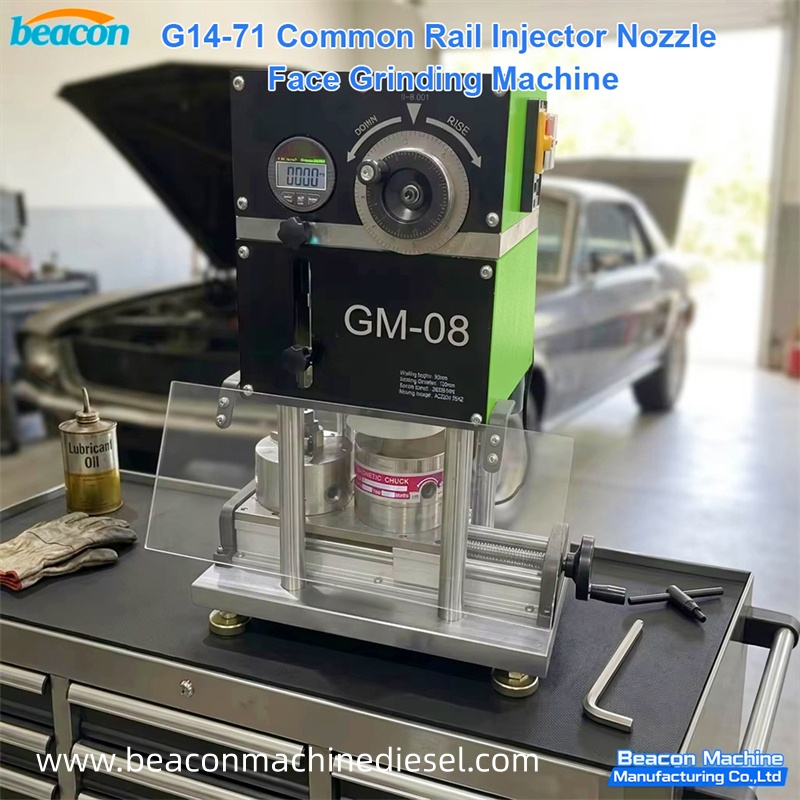 {Máquina rectificadora de la cara frontal de la boquilla del inyector Common Rail G14-71}