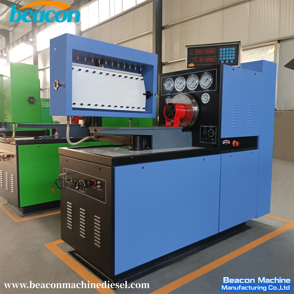 Beacon Machine 12PSB Diesel Fuel Injection Pump Test Bench