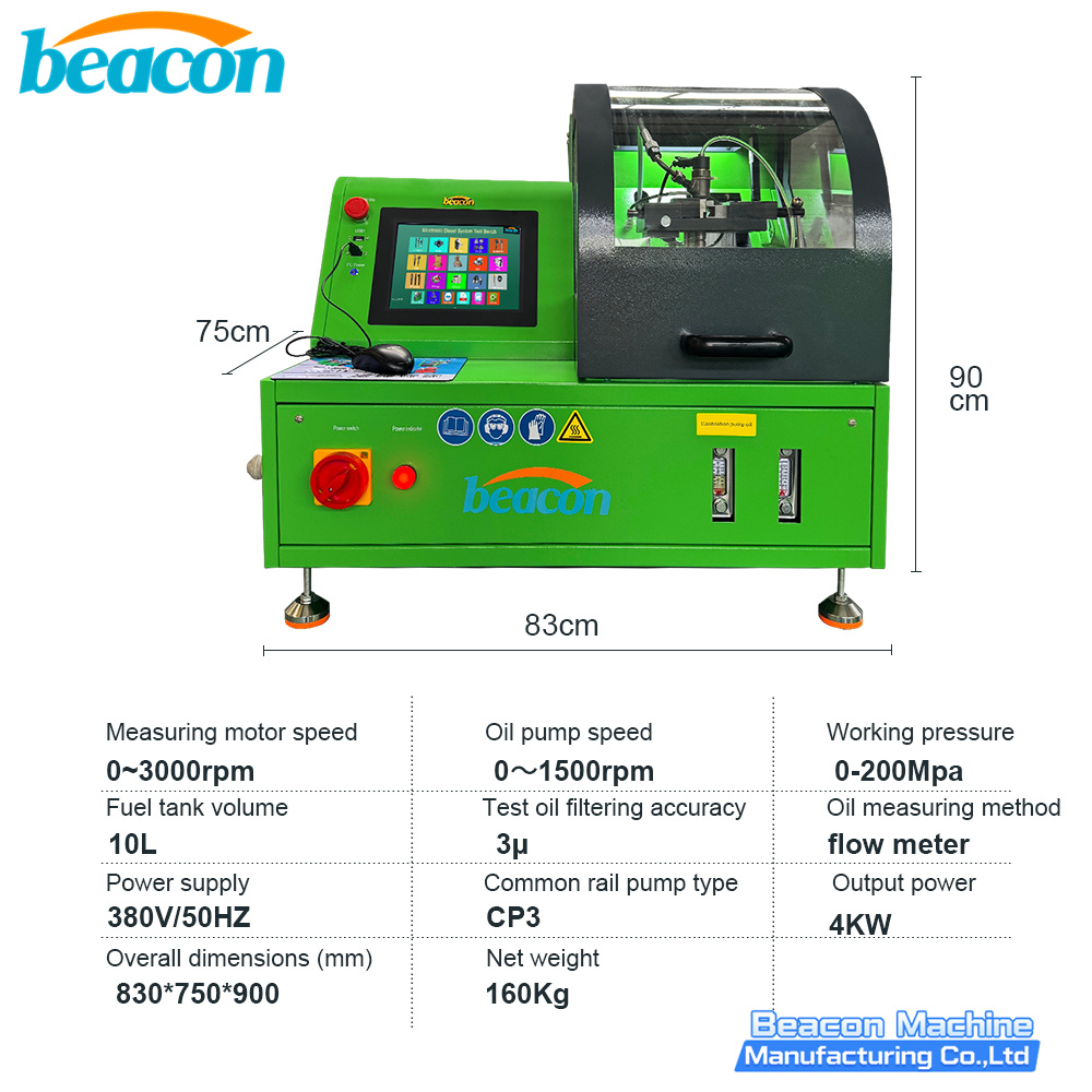 Common Rail Fuel Injector BIP Test Bench