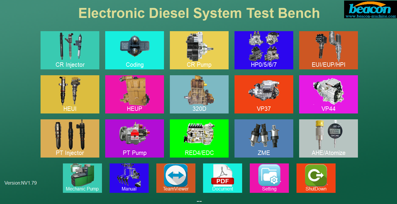 Common Rail Injector Coding Test Bench Common Rail Injector Coding Test Bench