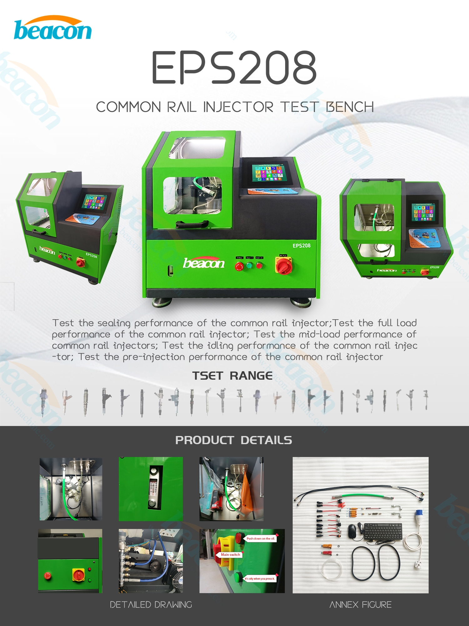 Common Rail Piezo Injector Coding Test Bench Common Rail Piezo Injector Coding Test Bench