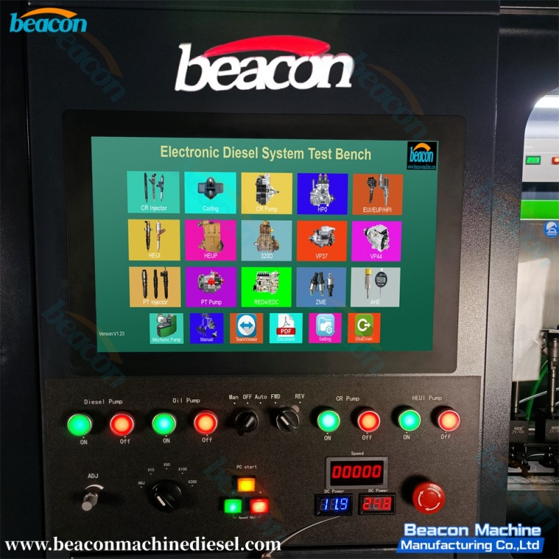 Diesel Fuel Injection Injector Pump Test Bench 