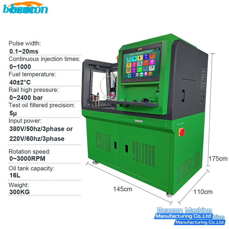 Common Rail Diesel Fuel Piezo Injector Testing Machine 