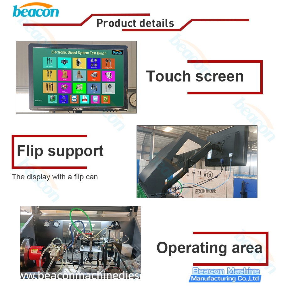 Heui Common Rail Diesel Fuel Injection Pump Test Bench 