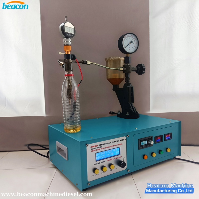 CR800L Common Rail Piezo Injector Tester With Nozzle Tester 