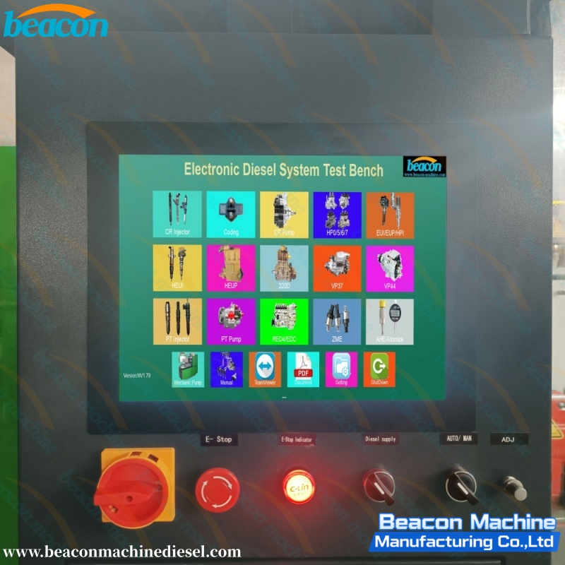 CR815S Common Rail Injector Diesel Fuel Pump Test Bench CR815S Common Rail Injector Diesel Fuel Pump Test Bench