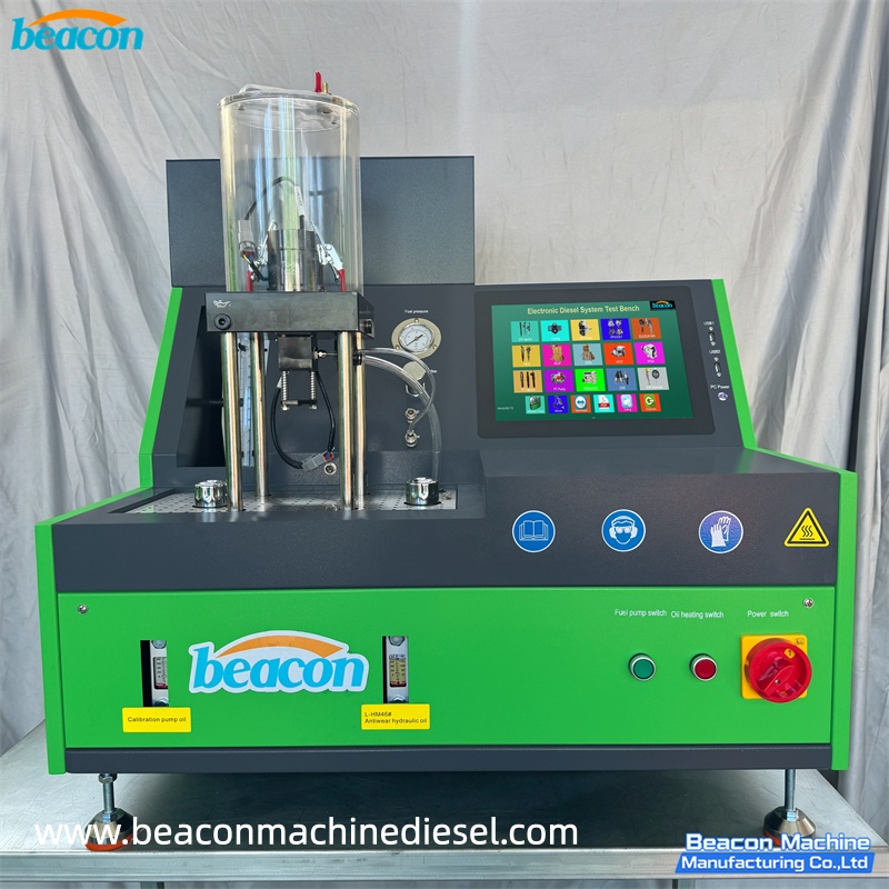 Banco de pruebas para inyectores HEUI y Common Rail
