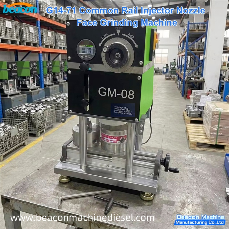 Máquina rectificadora de la cara frontal de la boquilla del inyector Common Rail 