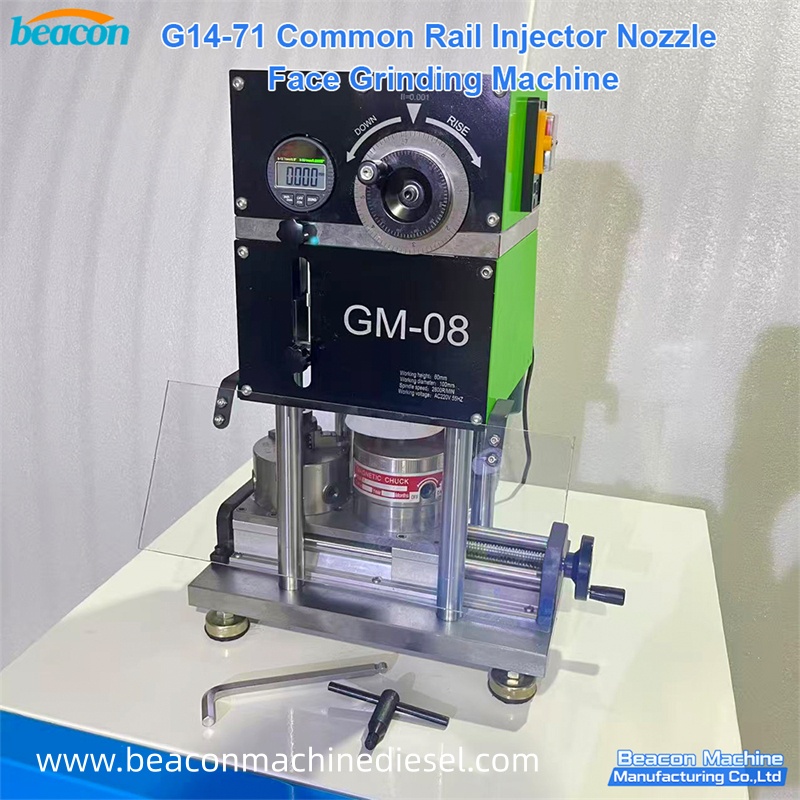 Máquina rectificadora de la cara frontal de la boquilla del inyector Common Rail 